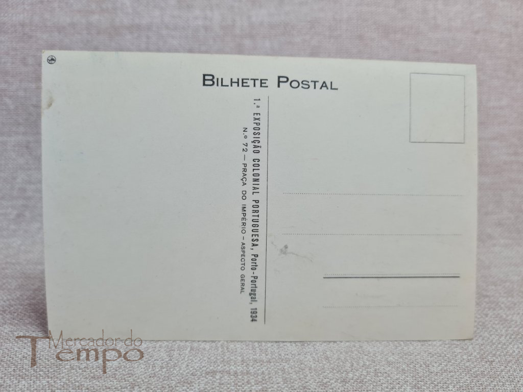 Postal da 1ª Exposição Colonial Portuguesa - Porto 1934