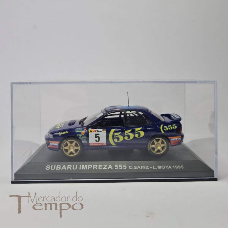 1/43 Altaya Rallye de Portugal, Subaru Impreza 555 #5, 1995