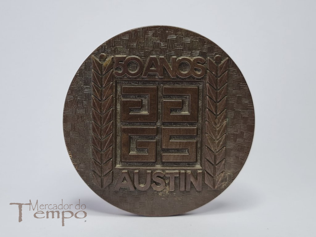Medalha bronze 50 anos Austin