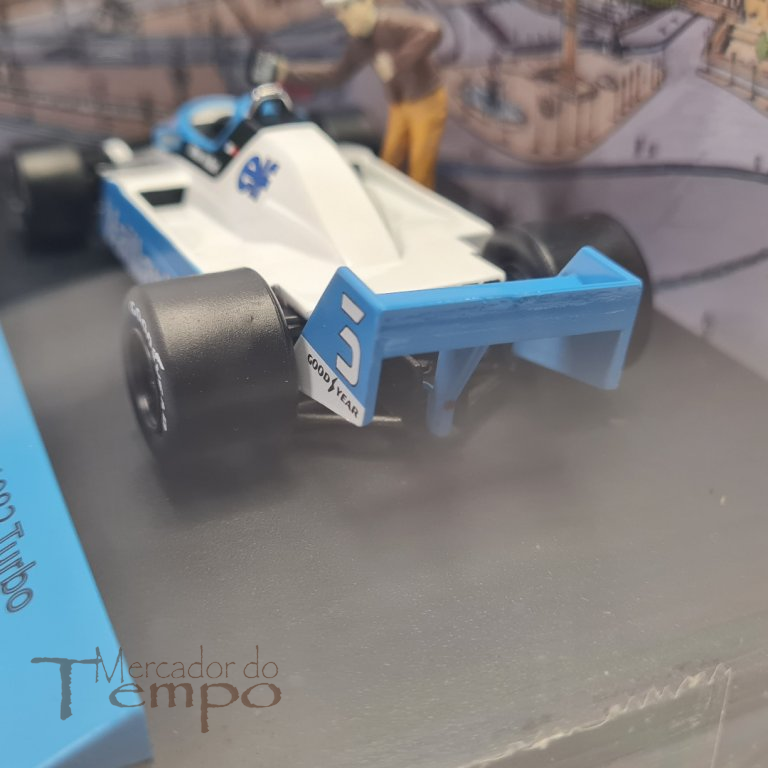 Miniatura 1/43 Michel Vaillant F1-1982 Turbo, edições altaya
