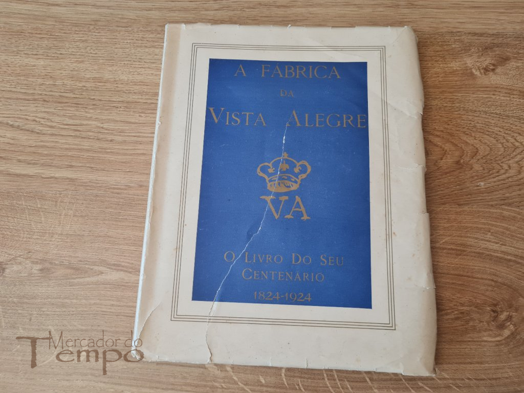 3 livros Centenário Fábrica da Vista Alegre (1824-1924) Ed.Esp.200 ex.