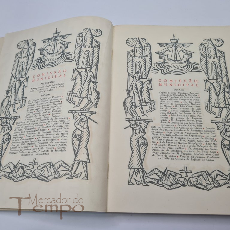 Programa do 8º Centenário da Tomada de Lisboa aos Mouros 1147 - 1947