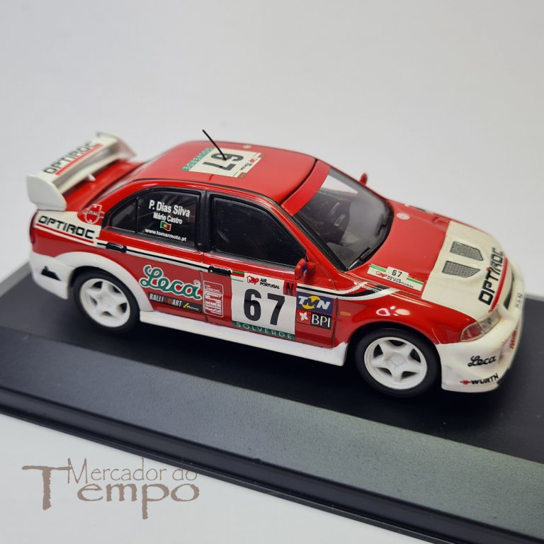 1/43 Altaya Rallye de Portugal / TAP, Mitsubishi Lancer EVO VI #67