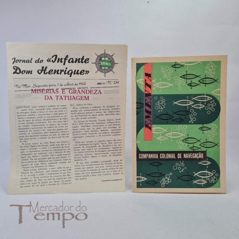 Ementa da Companhia Colonial de Navegação, Paquete Infante D.Henrique