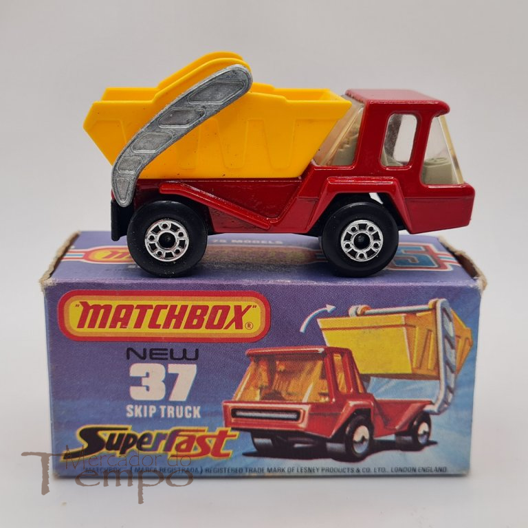 Matchbox Camião Skip Truck #37 com caixa original