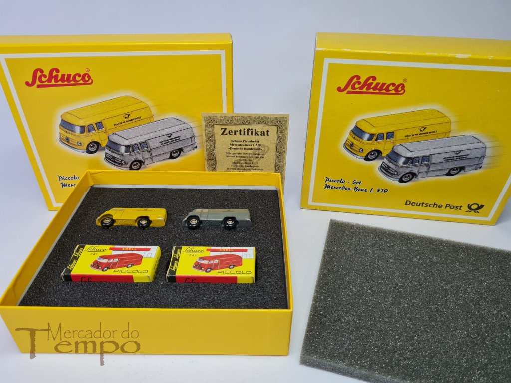 Conjunto Miniaturas 1/87 Schuco Piccolo Mercedes Benz L319