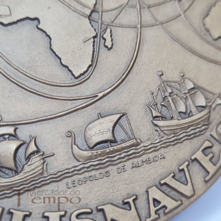 Medalha em bronze Lisnave, Inauguração do Estaleiro da Margueira, 1967