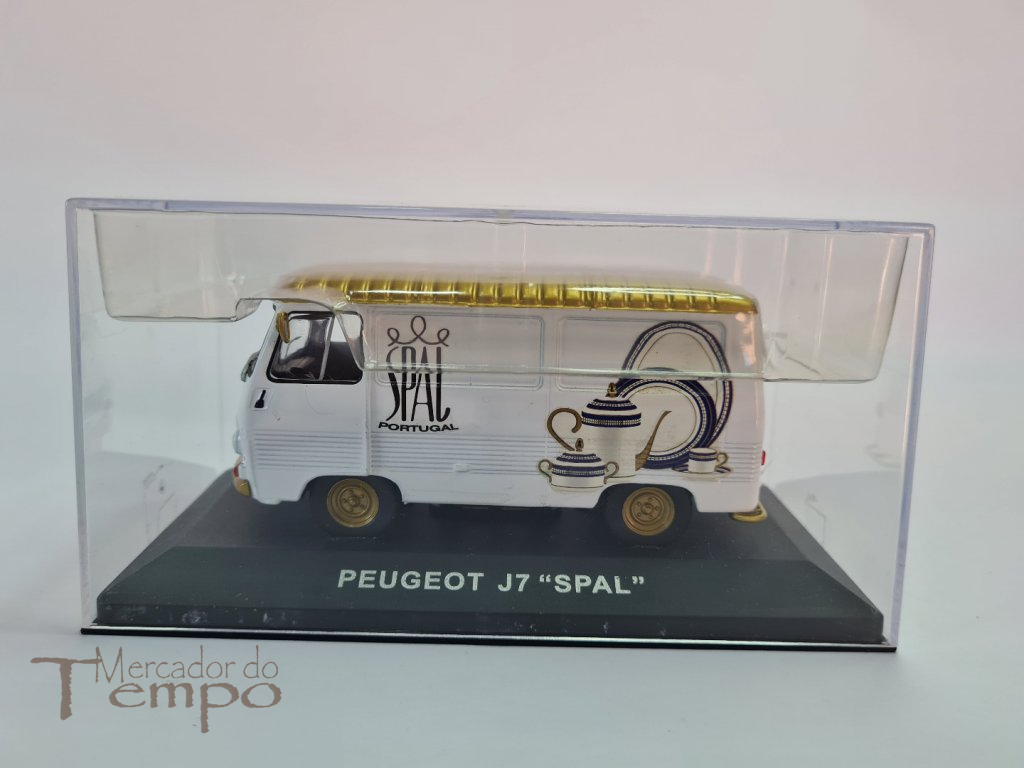 Miniatura 1/43 Altaya Peugeot J7  publicidade 