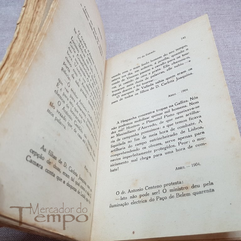 Memorias de Raul Brandão 1ºvol. – 2ªedição, 1919