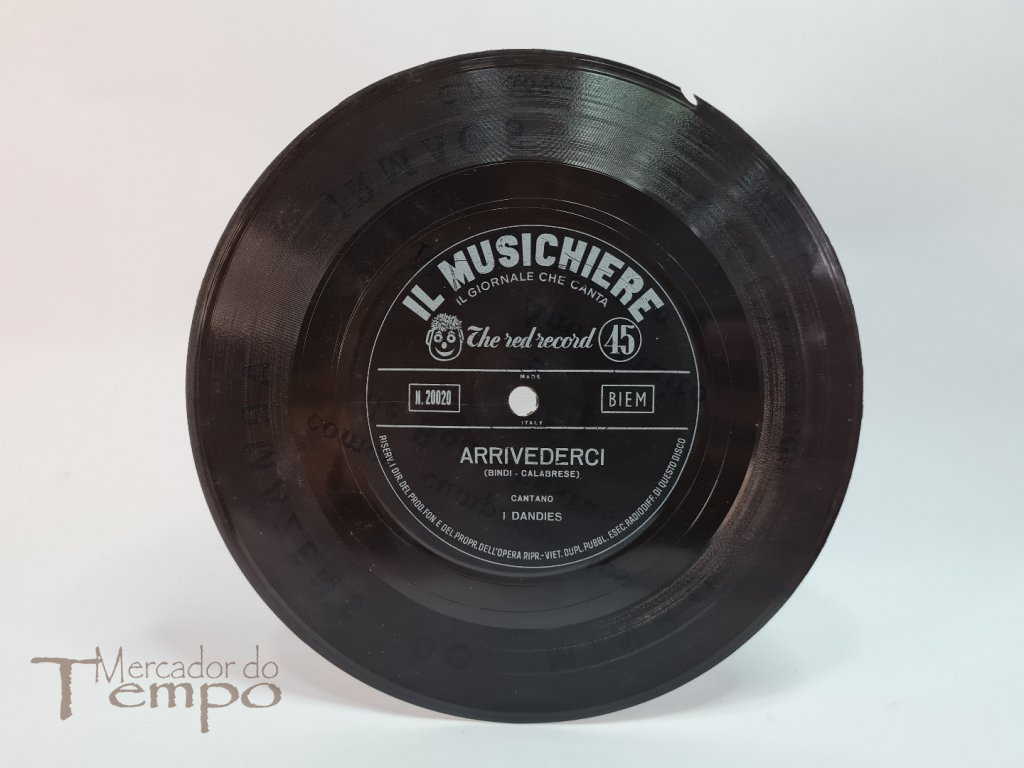 Disco de 45rpm com Publicidade aos Armazéns do Minho, Boas Festas - Luanda