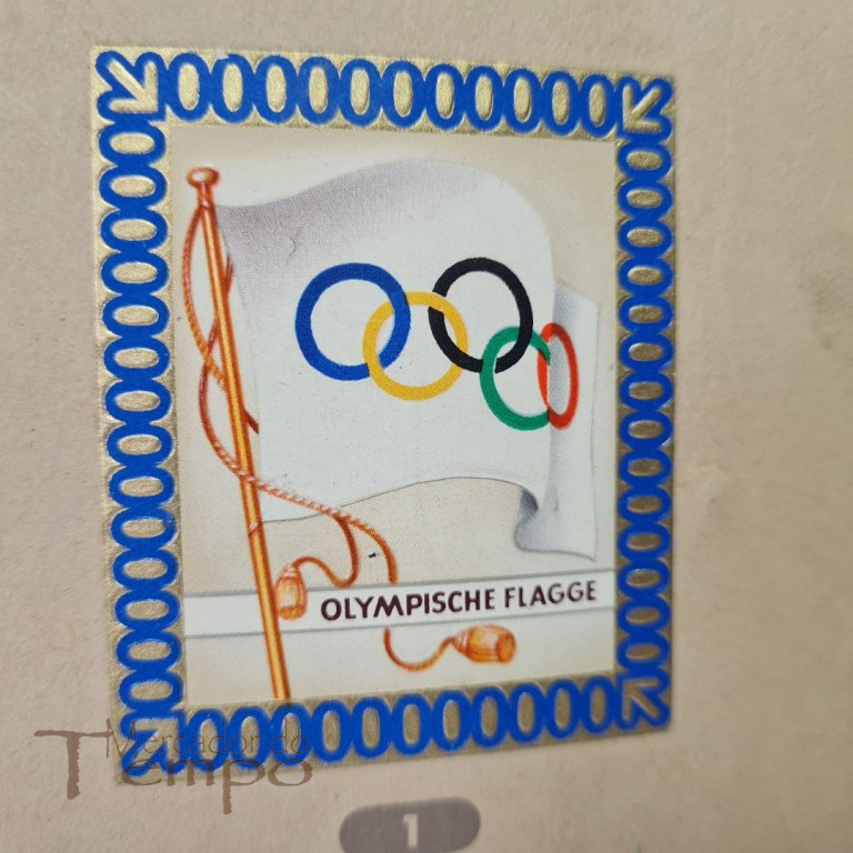 Invulgar Caderneta de cromos dos Jogos Olimpicos de 1936