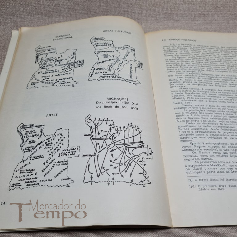 Distribuição Ètnica de Angola - José Redinha 1971