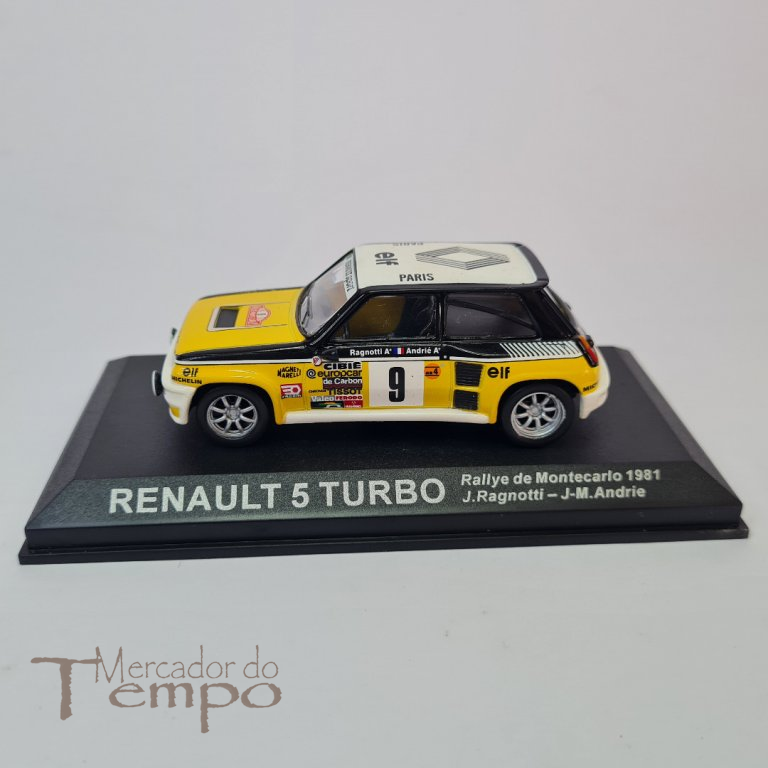 Miniatura 1/43 Altaya Rallye de MonteCarlo 1981, Renault 5 Turbo #9