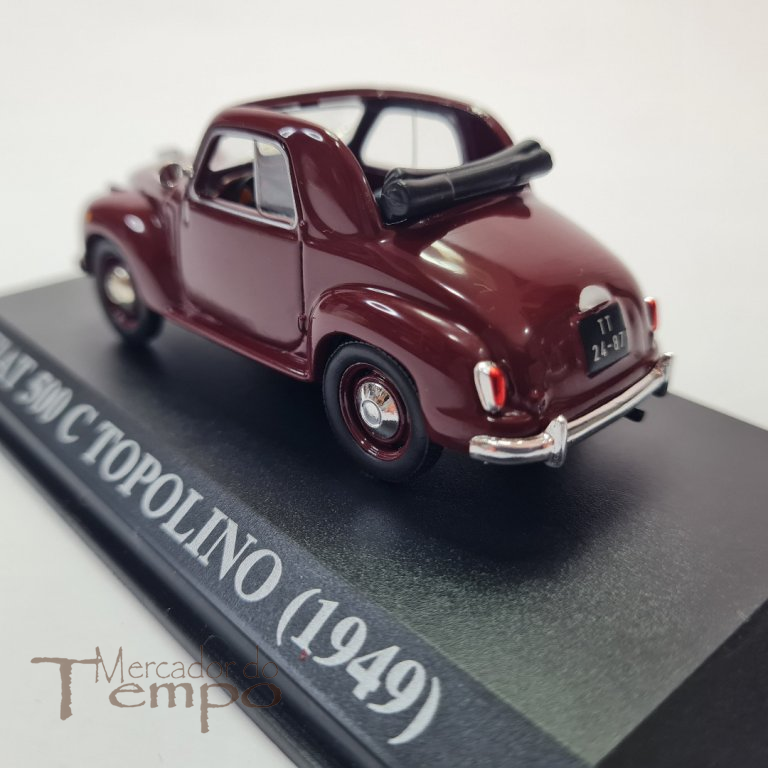 Miniatura 1/43 Altaya Fiat 500 C Topolino, 1949