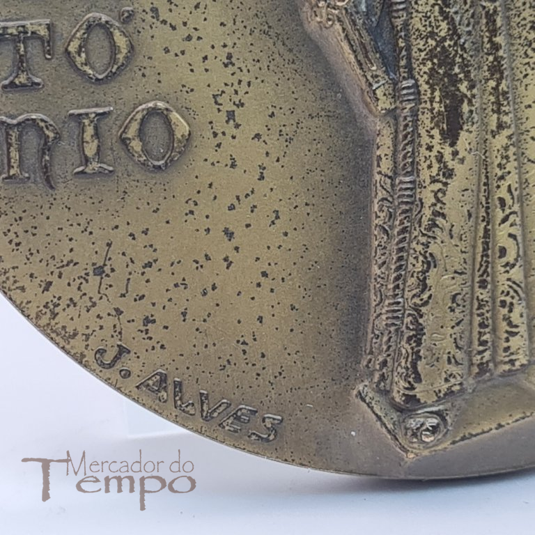 Medalha em bronze Santo António de Lisboa, 1981