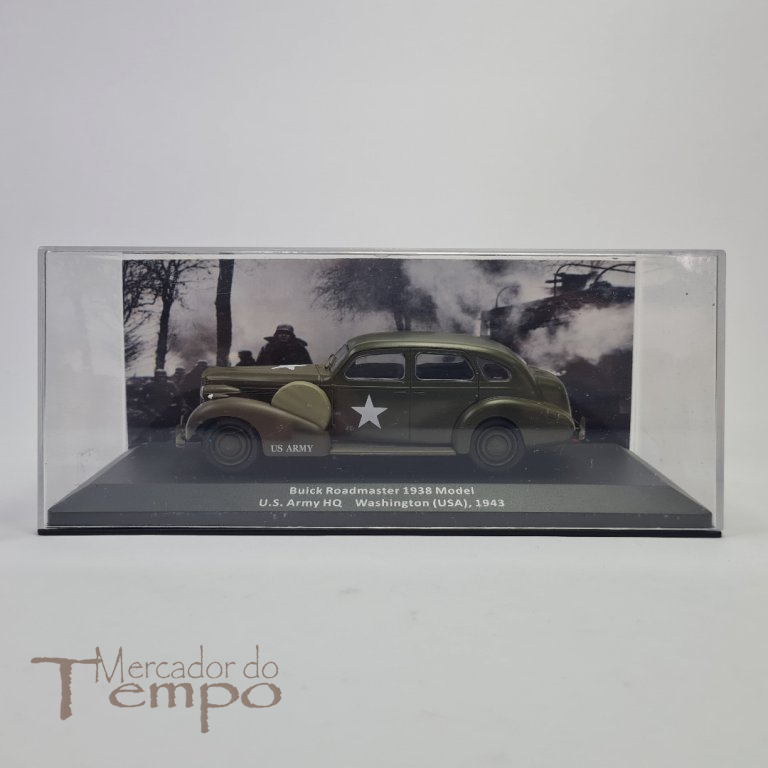 Miniatura 1/43 Militar Buick Roadmaster 1938 Model US Army USA 1943