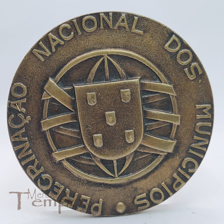 Medalha em bronze Peregrinação dos Municipios a Fátima, 1967