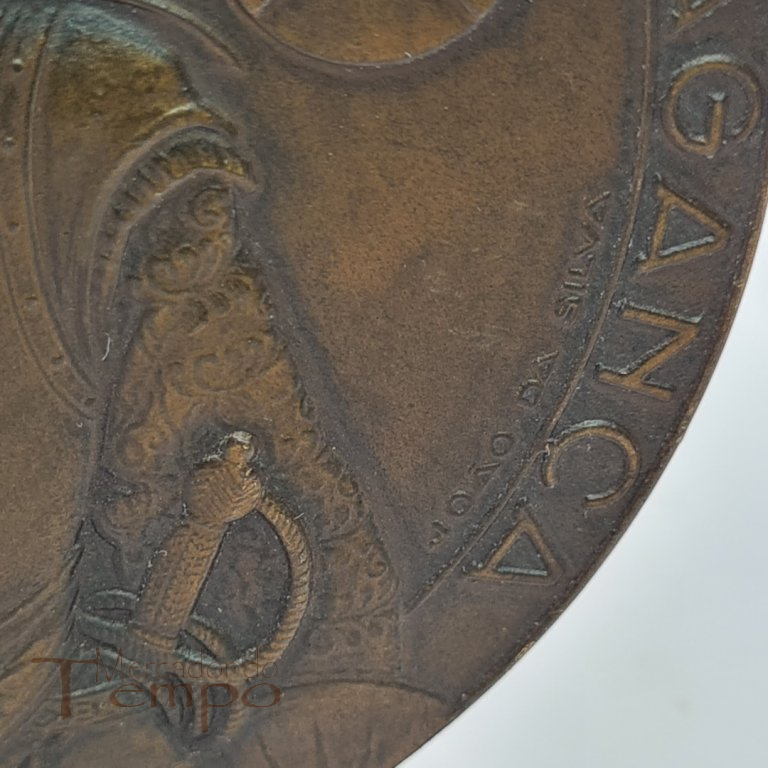 Medalha bronze Nª Srª da Conceição / D. João IV , 1946, João da Silva