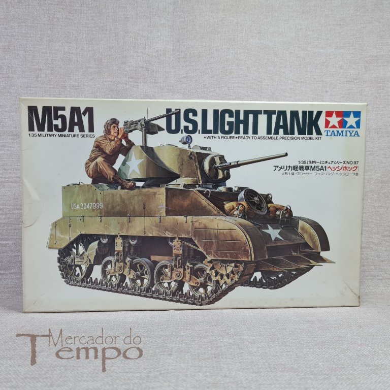Kit TAMIYA 1/35 M5A1 U.S. LIGHT TANK MM-197
