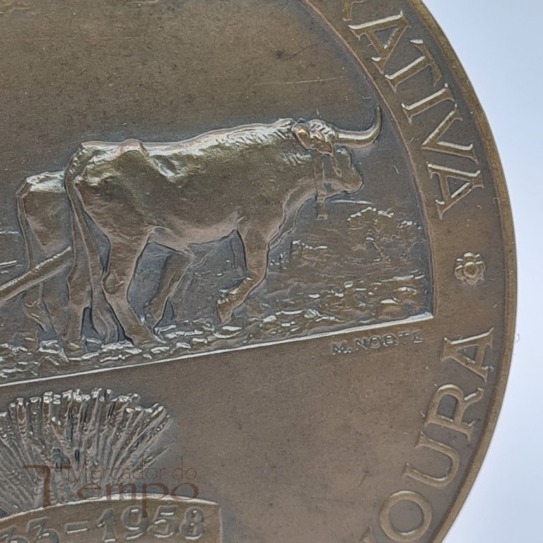 Medalha em bronze Organização Corporativa ao Serviço da Lavoura, 1933 - 1958