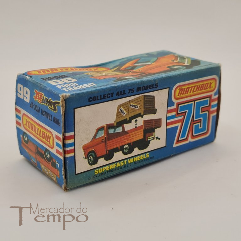 Matchbox Ford Transit #66 com caixa original 