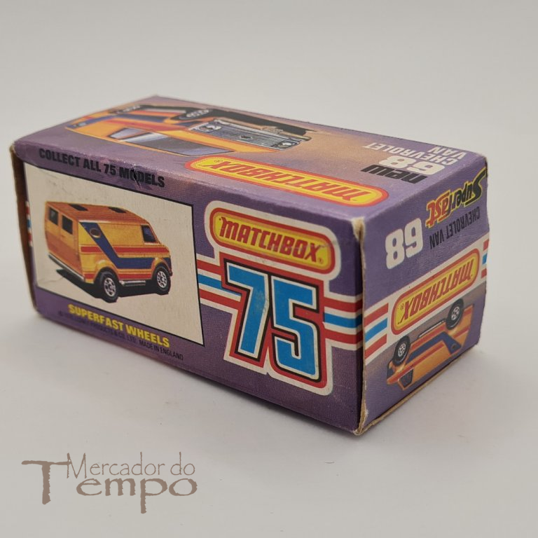 Matchbox Chevrolet Van #68 com caixa original 