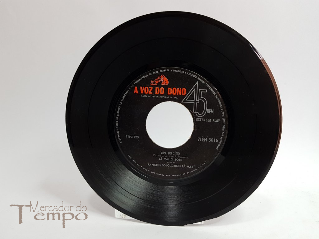 Disco 45 rpm Rancho Tamar Nazaré 2 7 LEM 3016 