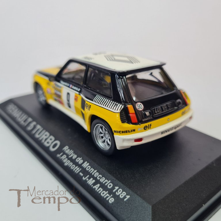 Miniatura 1/43 Altaya Rallye de MonteCarlo 1981, Renault 5 Turbo #9