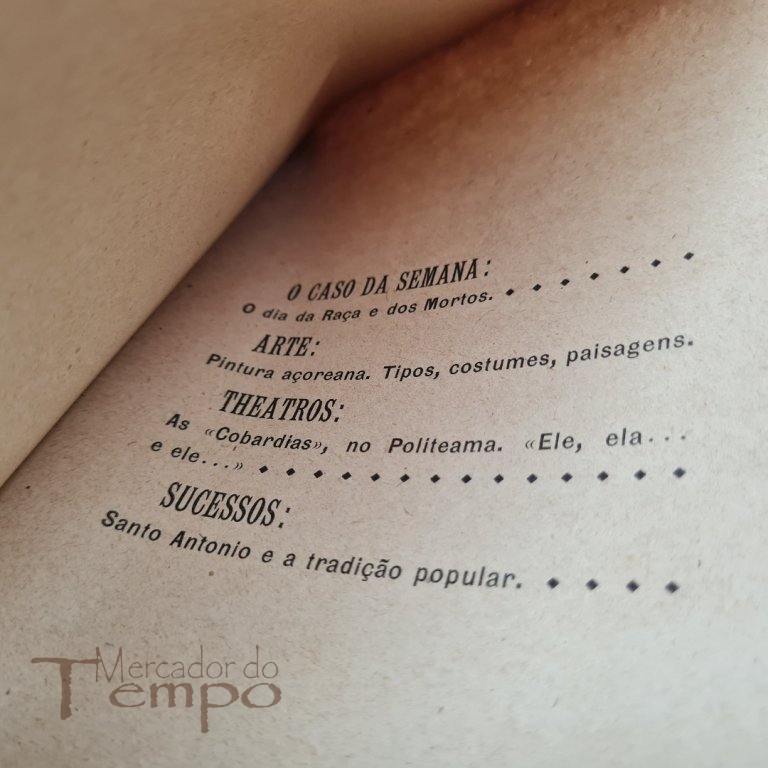A semana de Lisboa, João Ameal, 1921