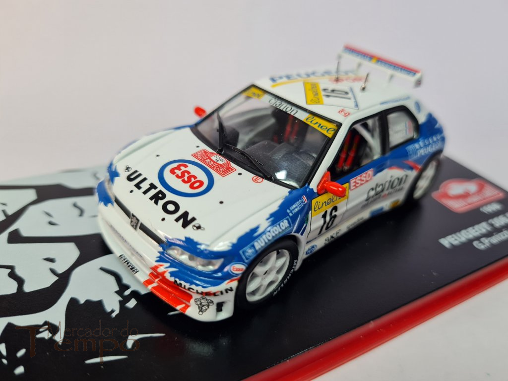 1/43 Altaya Rallye Monte-Carlo Peugeot 306 Maxi 1998