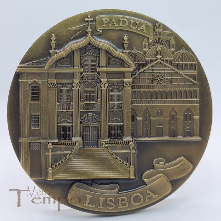 Medalha em bronze Santo António 1195 - 1231