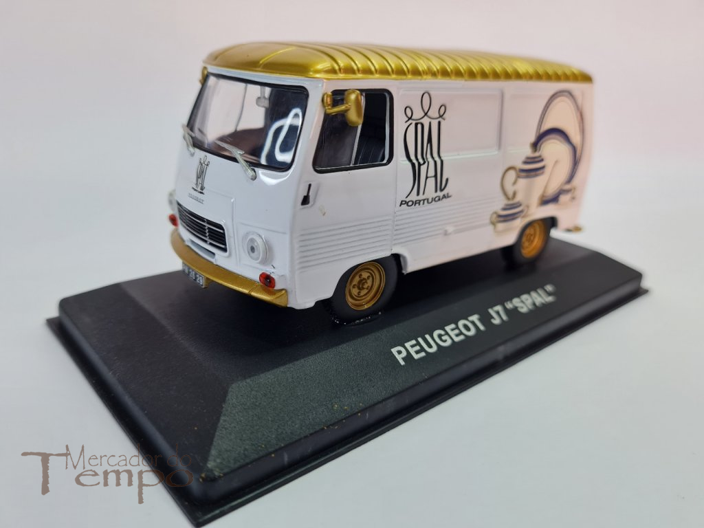 Miniatura 1/43 Altaya Peugeot J7  publicidade 