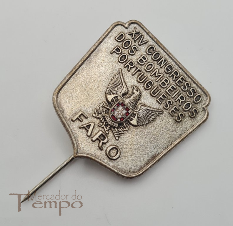 Pin/Placa XIV Congresso dos Bombeiros Portugueses, Faro
