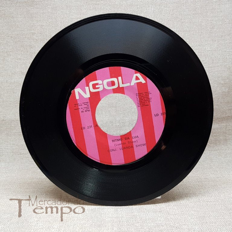 Disco 45 rpm Luanda Show - Ritmo da Lua, Ngola LD 231