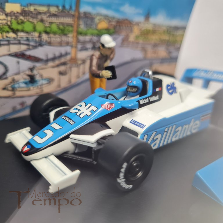 Miniatura 1/43 Michel Vaillant F1-1982 Turbo, edições altaya