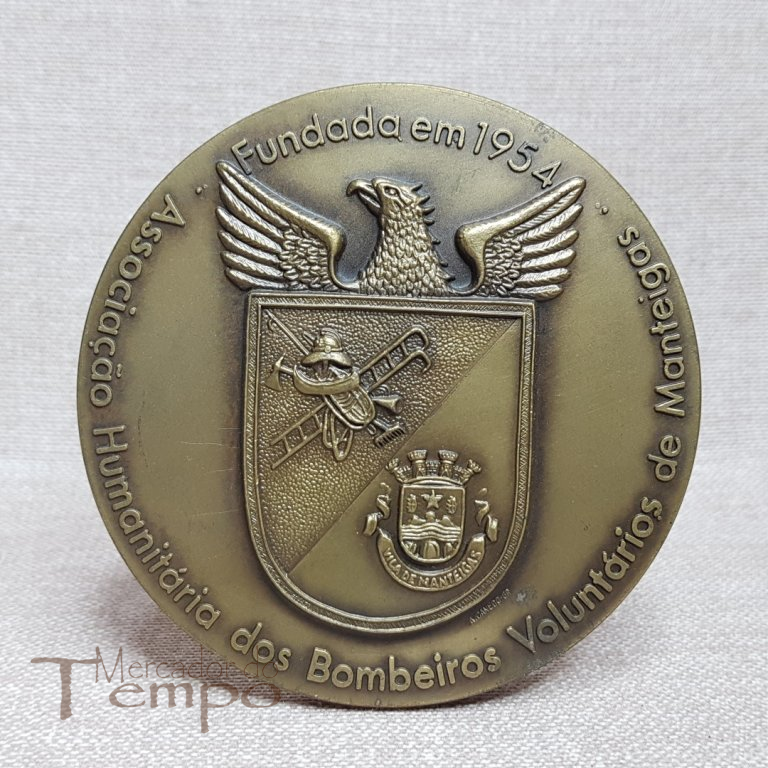 Medalha bronze Bombeiros Voluntários de Manteigas