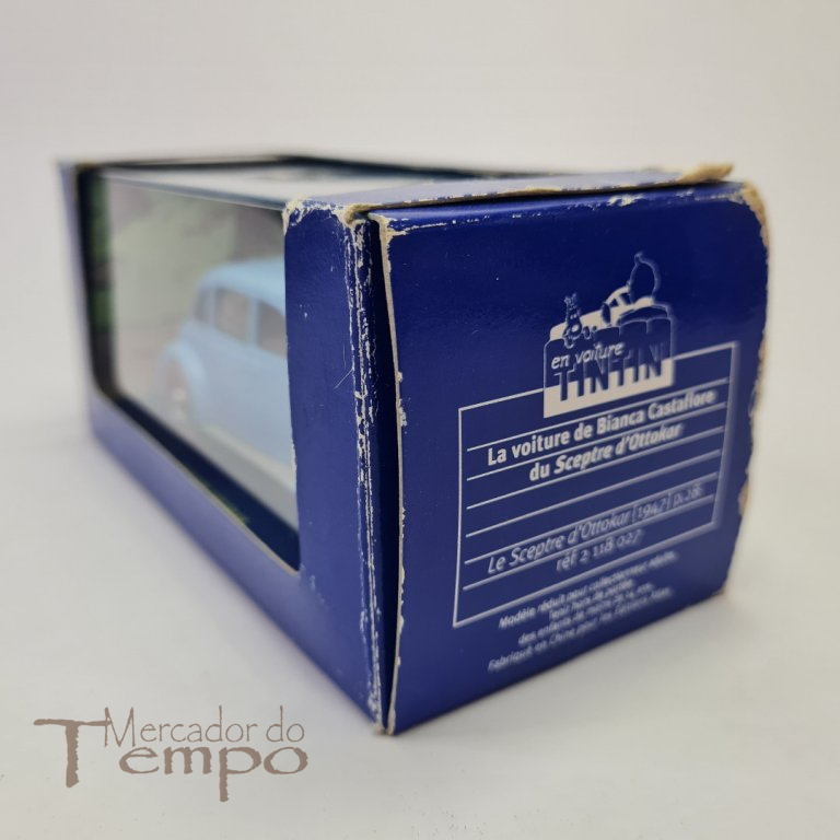 Miniatura 1/43 Tintin, Le Sceptre D'Ottokar,  edições Atlas