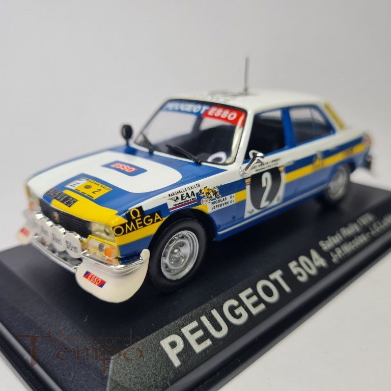 MIniatura 1/43 Altaya Safari Rally 1976, Peugeot 504