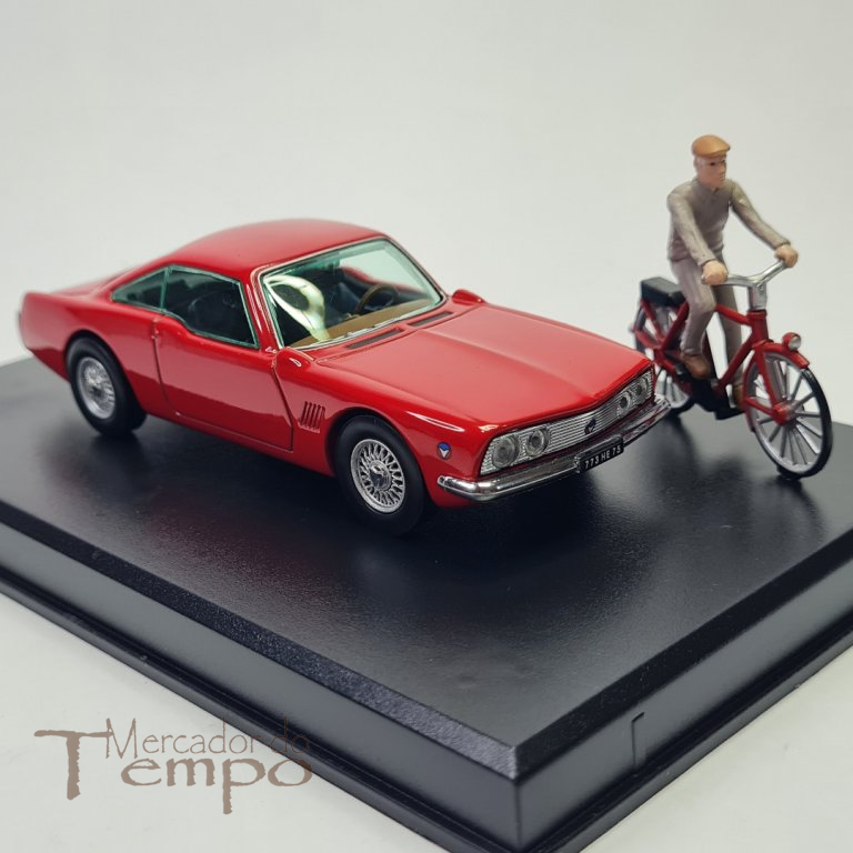 Miniatura 1/43 Michel Vaillant Vaillante Marathon GT'63, edições altaya