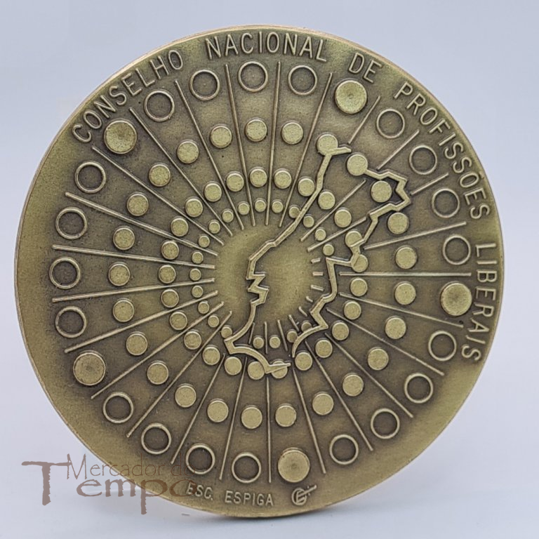 Medalha bronze, I encontro Nacional de Profissões Liberais, 1989 Espiga Pinto