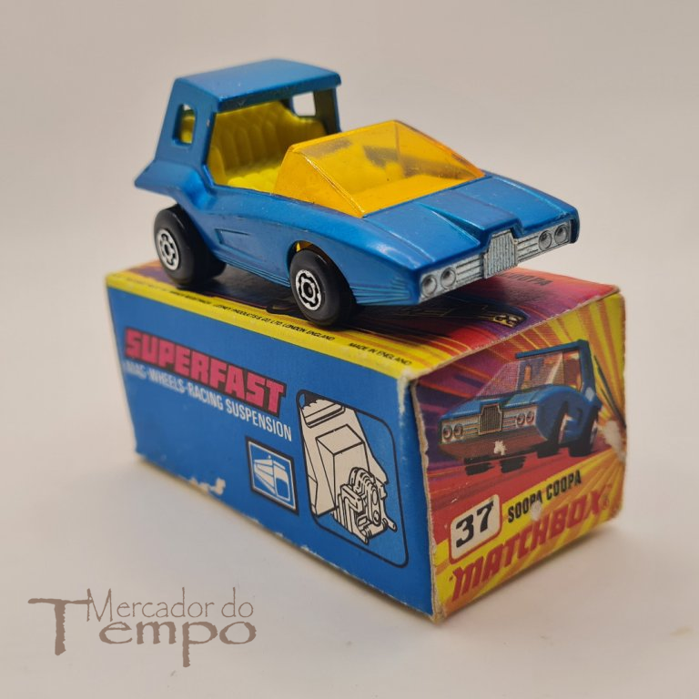 Miniatura 1/64 Matchbox Soopa Coopa #37 com caixa original