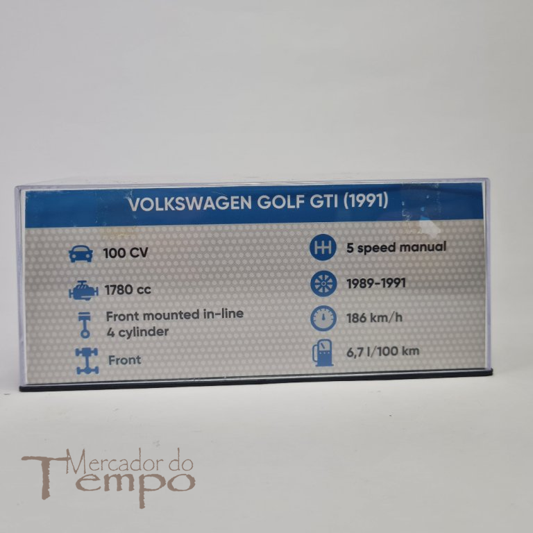 Miniatura 1/43 Altaya Volkswagen Golf Gti - 1991