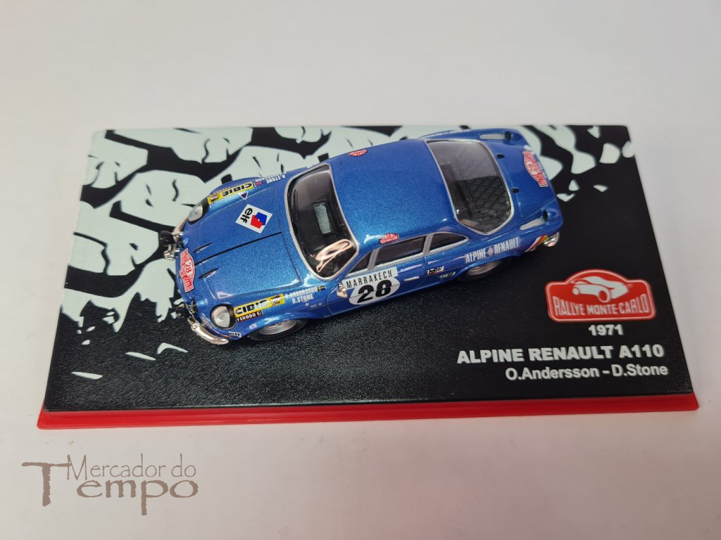 1/43 Altaya Rallye Monte-Carlo Alpine Renault A110, 1971