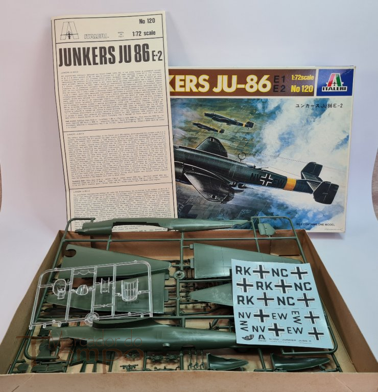 Kit Avião 1/72 Italeri Junkers JU-86 ref.120