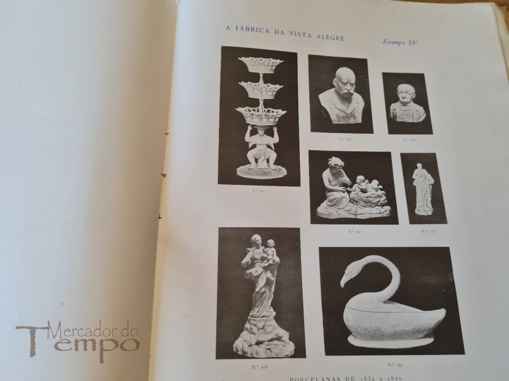 3 livros Centenário Fábrica da Vista Alegre (1824-1924) Ed.Esp.200 ex.