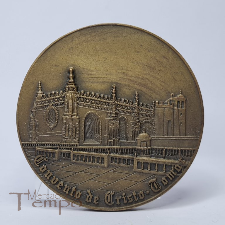 Medalha bronze Convento de Cristo - Tomar