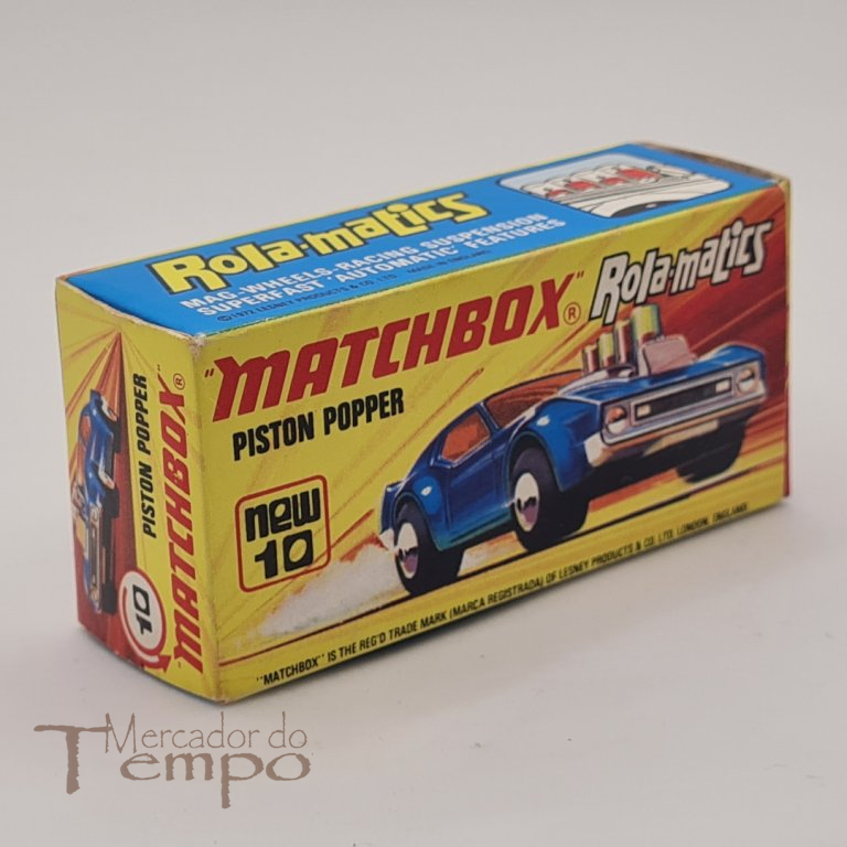 Matchbox Piston Popper #10 com caixa original
