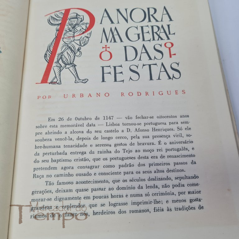 Programa do 8º Centenário da Tomada de Lisboa aos Mouros 1147 - 1947