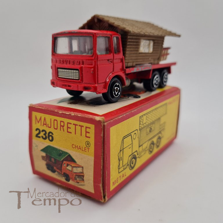 Miniatura Majorette Camião Saviem Chalet #236 caixa original 