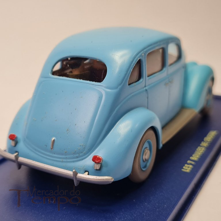 Miniatura 1/43 Tintin, Ford V8 Les 7 Boules de Cristal, edições Atlas